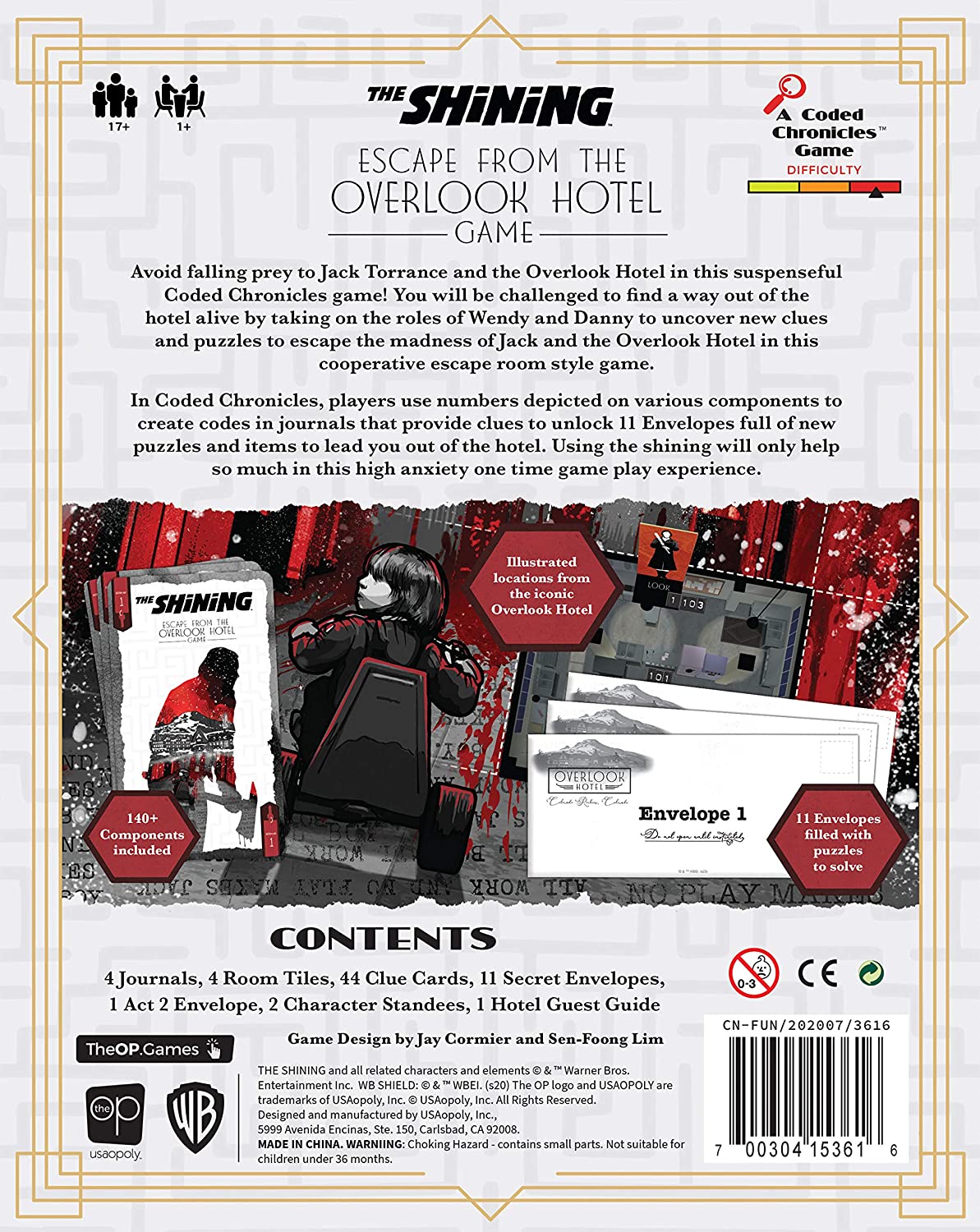 The Shining : Escape from the Overlook Hotel - A Coded Chronicles Game